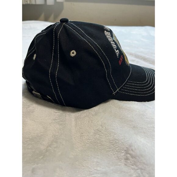 True Religion Established 2002 Tiger Print Black Snapback Hat - Picture 13 of 14